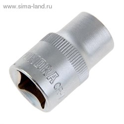 Головка торцевая "TUNDRA premium" 6-гранная, 1/2", 12 мм, CrV 1123550 - фото 8281