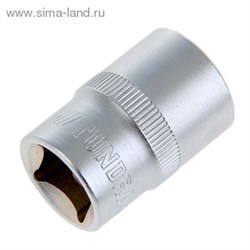 Головка торцевая "TUNDRA premium" 6-гранная, 1/2", 17 мм, CrV 1123555 - фото 8286