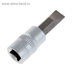 Головка торцевая с битой "TUNDRA premium" 1/4", SL7, CrV 1123582 - фото 8307