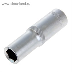 Головка торцевая удлиненная "TUNDRA premium" 6-гранная, 1/2", 13 мм, CrV 1123568 - фото 8318