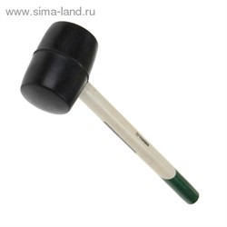 Киянка "TUNDRA basic" деревянная рукоятка, черная резина 500г 881747 - фото 8342