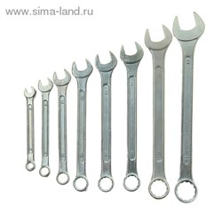 Набор ключей комбинированных "TUNDRA basic" , хромированный, 8 шт, 6-19 мм 878098 - фото 8558