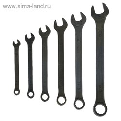Набор ключей комбинорованных "TUNDRA basic" , сумка, фосфатированный, 6 шт, 6-17 мм 878126 - фото 8577