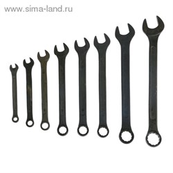 Набор ключей комбинорованных "TUNDRA basic" , сумка, фосфатированный, 8 шт, 6-19 мм 878127 - фото 8578
