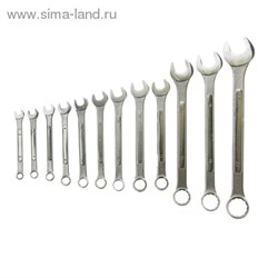 Набор ключей комбинорованных усиленные "TUNDRA basic" , сумка, 12 шт, 6-22 мм 878132 - фото 8579