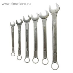 Набор ключей комбинорованных усиленные "TUNDRA basic" , сумка, 6 шт, 8-17 мм 878130 - фото 8580
