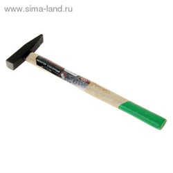 Молоток слесарный "TUNDRA basic" деревянная рукоятка, квадратный боек, 100 г. 881976 - фото 8609