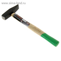Молоток слесарный "TUNDRA basic" деревянная рукоятка, квадратный боек, 400 г. 881979 - фото 8612