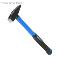 Молоток слесарный "TUNDRA comfort" фиберглассовая трехкомпонентная рукоятка, квадратный боек, 400 г. - фото 8627