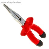 Тонкогубцы 200мм (8") красная ручка 749331