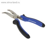 Длинногубцы изогнутые "TUNDRA comfort" никелированные 180 мм 881657
