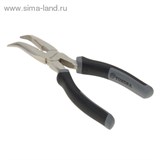 Длинногубцы изогнутые "TUNDRA premium" никелированные 200 мм 881670