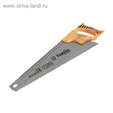 Ножовка по дереву "TUNDRA comfort" двухсторонняя заточка каленый зуб 5мм, дер. рукоятка 400мм 881801