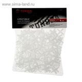 Крестики для кладки плитки "TUNDRA basic" 250 шт. 4 мм 1112947