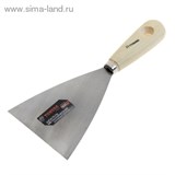 Шпатель "TUNDRA basic" деревянная рукоятка 100 мм 1006526