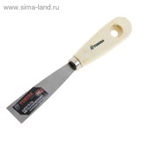 Шпатель "TUNDRA basic" деревянная рукоятка 25 мм 1006521
