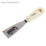 Шпатель "TUNDRA basic" деревянная рукоятка 40 мм 1006522