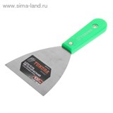 Шпатель металлический "TUNDRA basic" с пластиковой рукояткой 100 мм 881905
