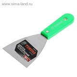Шпатель металлический "TUNDRA basic" с пластиковой рукояткой 90 мм 881904