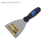 Шпатель металлический "TUNDRA comfort" комбинированная рукоятка 90 мм 881913