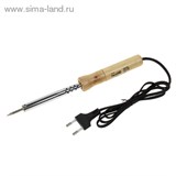 Паяльник с деревянной ручкой, 60 Вт, 220 В// SPARTA   1083848