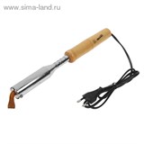 Паяльник электрика с деревянной ручкой, 150 Вт, 220 В// SPARTA 1083850