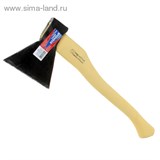 Топор, 1200 г, в сборе, кованый, деревянное топорище, 500 мм, (Труд) г.Вача// Россия 1085919