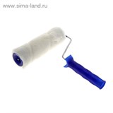 Валик "ИСКУСТВЕННЫЙ МЕХ" с ручкой, 200 мм,ворс 15 мм,D 48 мм,D руч. 6 мм, полиэстер// СИБРТЕХ 936798