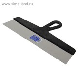 Шпатель фасадный из нержавеющей стали, 350 мм, пластмассовая ручка // СИБРТЕХ 943049