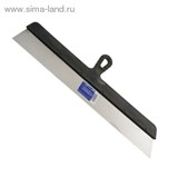 Шпатель фасадный из нержавеющей стали, 600 мм, пластмассовая ручка // СИБРТЕХ 920856