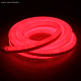 Гибкий неон, 12*24мм, 5 м, LED/м-80-220V, КРАСНЫЙ