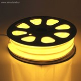 Гибкий неон, 12*24мм, 10 м, LED/м-80-220V, ЖЕЛТЫЙ