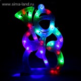 Фигура "Снеговик с метлой" 40х25 см, пластик, 40 LED, 240V МУЛЬТИ