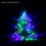 Фигура "Елка" 40х25, пластик, 40 LED 240V МУЛЬТИ