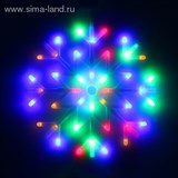Фигура "Звезда" d-40 см, , 30 LED, 220V, контрол. 8р. МУЛЬТИ