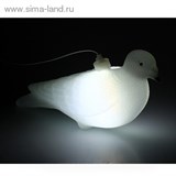 Фигура "Голубь" 30х10х10 см, LED-1, 220V БЕЛЫЙ
