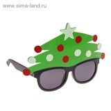 Очки карнавальные "Елка",