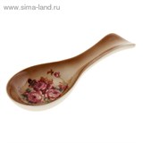 Подставка для ложки "Весенние пионы"