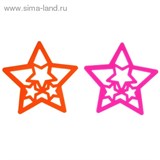 Подставка под горячее 19х19,5 см "Космос", цвета МИКС
