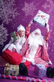 Дед Мороз и Снегурочка выезд 31.12.15 ночь