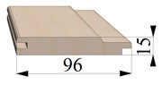ВАГОНКА ИЗ ЛИПЫ длина 1,8 - 3,0 м