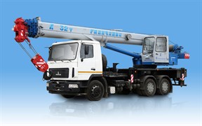 Автокран 32 тн