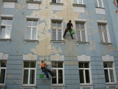 Косметический ремонт штукатурного фасада