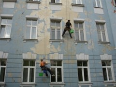 Средний ремонт штукатурного фасада