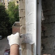 Обработка стизом примыкания стен, швов деревянных домов