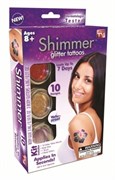 Набор для арт тату — Shimmer Glitter Tattoos (Шимер глитер тату)