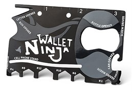 Мультитул Wallet Ninja 16 в 1 Мультитул Wallet Ninja 16 в 1