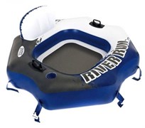 Надувное сидение с ручками Intex 130х126см