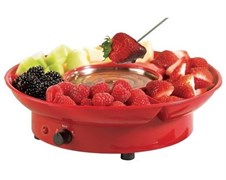 Электрический набор для фондю с подставкой для нарезки Chocolate Fondue Электрический набор для фондю с подставкой для нарезки Chocolate Fondue