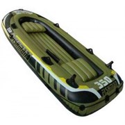 Лодка надувная Fishman 350 SET (весла+насос) JL007209-1N